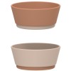 Set van 2 silicone kommetjes - Clarke bowl 2-pack rose mix 